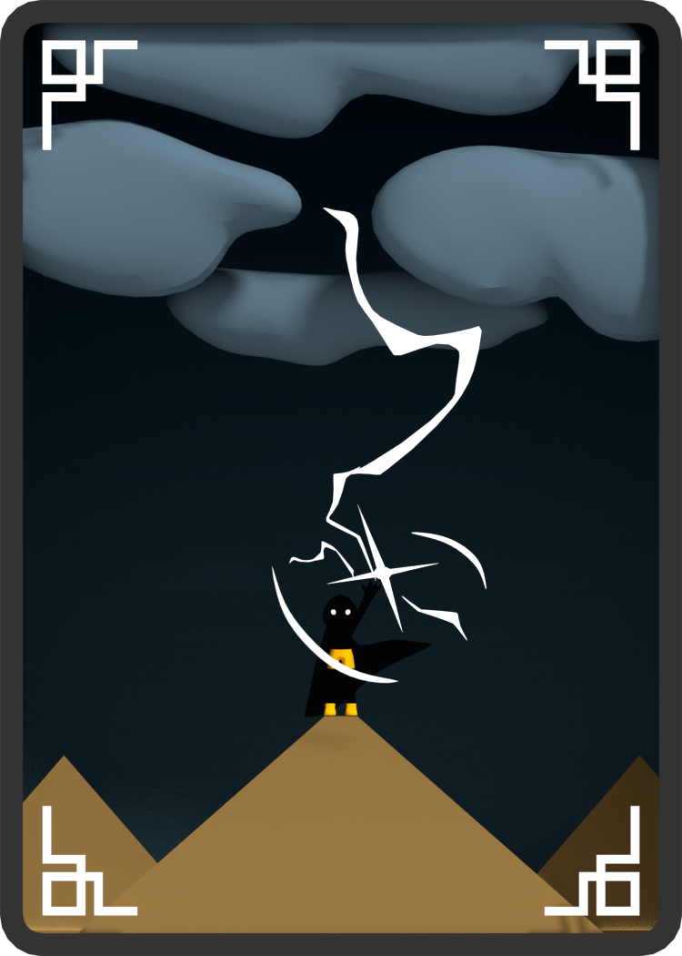 Thunder Bolt card artwork